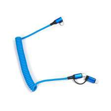 Kabel USB kątowy 90° 2w1 60W SPRING