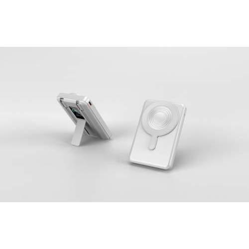 Magnetyczny Power Bank z kablami i wyświetlaczem cyfrowym ORION 10000mAh
