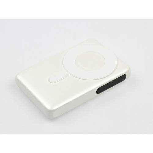Magnetic Power Bank with cable and smart display ZENITH with Your logo 10000mAh