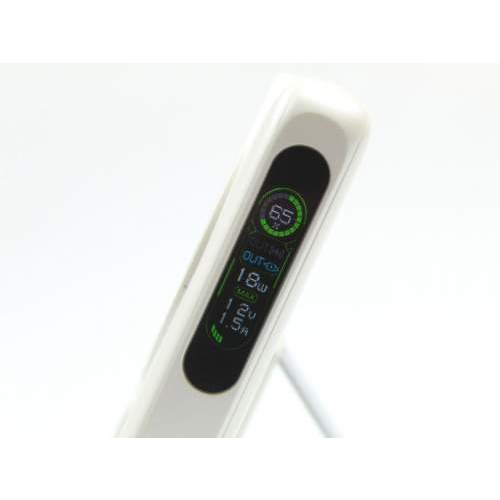 Magnetic Power Bank with cable and smart display ZENITH with Your logo 10000mAh