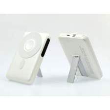 Magnetic Power Bank with cable and smart display ZENITH with Your logo 10000mAh