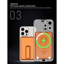 Magnetyczny Power Bank z kablem i inteligentnym wyświetlaczem ZENITH 10000mAh