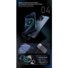 Magnetyczny Power Bank z kablem i inteligentnym wyświetlaczem ZENITH 10000mAh