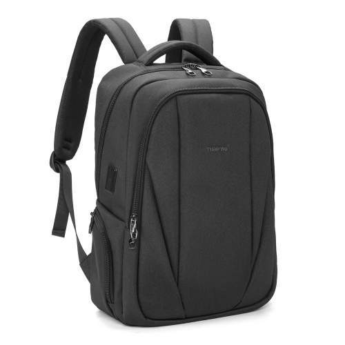 Lightweight minimalist backpack with USB with your printing 15.6