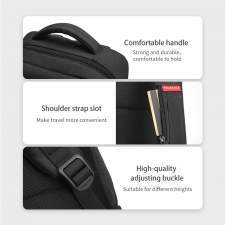 Lightweight minimalist backpack with USB with your printing 15.6