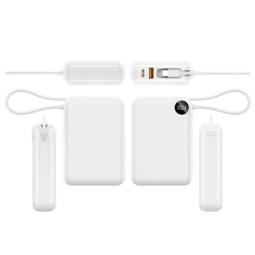 Power Bank with built-in USB-C cable and display ZENOX 20K 20000mAh