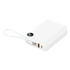 Power Bank with built-in USB-C cable and display ZENOX 20K 20000mAh