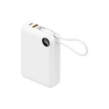 Power Bank with built-in USB-C cable and display ZENOX 20K 20000mAh