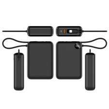 Power Bank z wbudowanym kablem USB-C i wyświetlaczem ZENOX 20K 20000mAh