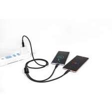 Kabel USB-C podwójny 2w1 100W VIGO CC z Twoim grawerem