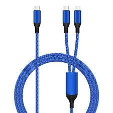 Kabel USB-C podwójny 2w1 100W VIGO CC z Twoim grawerem