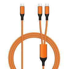 Kabel USB-C podwójny 2w1 100W VIGO CC z Twoim grawerem