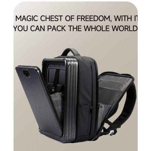 Plecak 2w1 biznesowy powiększany Hard Shell 15.6