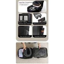 Plecak 2w1 biznesowy powiększany Hard Shell 15.6