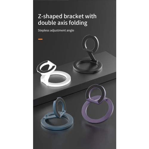 Wielofunkcyjny 2w1 składany 360° uchwyt magnetyczny MagSafe MAGO z logo