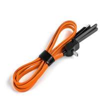 Reklamowy kabel USB-C 2w1 ze składaną podstawką na telefon 60W MONTREAL z logo
