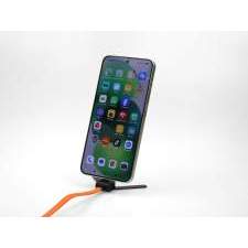 Reklamowy kabel USB-C 2w1 ze składaną podstawką na telefon 60W MONTREAL z logo
