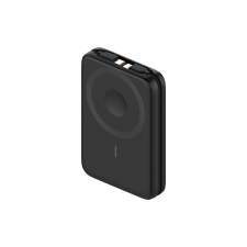 Magnetyczny Power Bank z kablami i wyświetlaczem ARON z Twoim logo 10000mAh