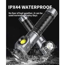 2-in-1 technical flashlight FLEXI 90° foldable withlogo engraving