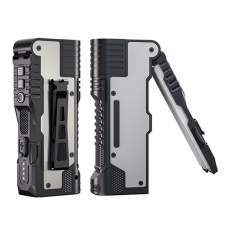Foldable workshop flashlight with COB panel and laser ASTRA with logo