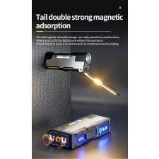 Foldable workshop flashlight with COB panel and laser ASTRA with logo