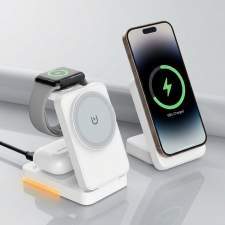 3-in-1 Foldable Wireless Charger TRIVO with Your Logo