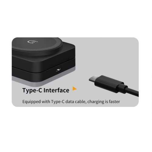 3-in-1 Foldable Wireless Charger TRIVO with Your Logo