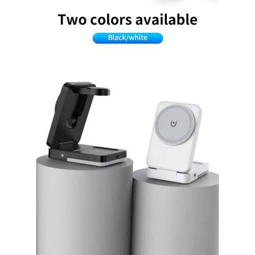 3-in-1 Foldable Wireless Charger TRIVO with Your Logo
