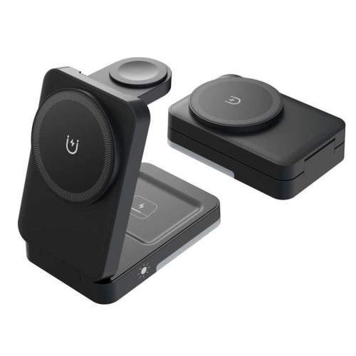 3-in-1 Foldable Wireless Charger TRIVO with Your Logo
