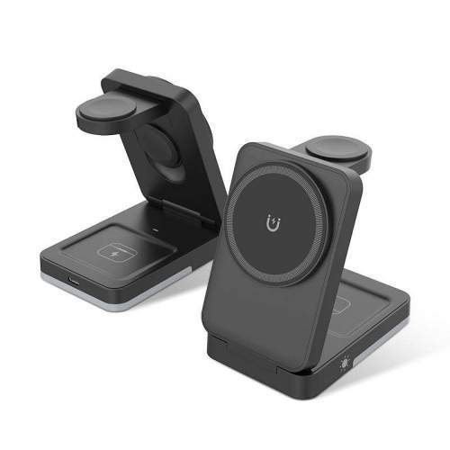 3-in-1 Foldable Wireless Charger TRIVO with Your Logo
