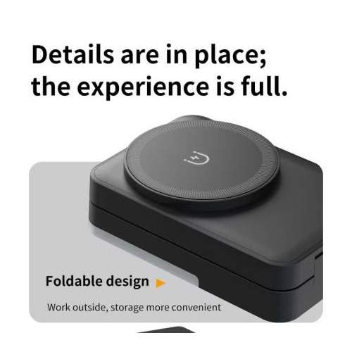 3-in-1 Foldable Wireless Charger TRIVO with Your Logo