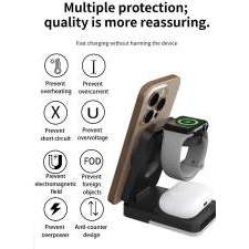 3-in-1 Foldable Wireless Charger TRIVO with Your Logo