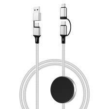 Illuminated logo 4-in-1 USB Cable 60W MATRIX with fast charging