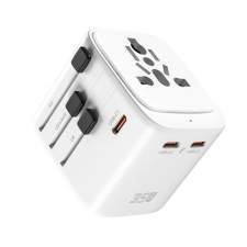 Compact Travel Adapter GaN 35W POCKET with logo