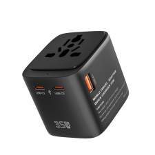 Compact Travel Adapter GaN 35W POCKET with logo