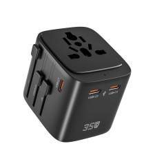 Compact Travel Adapter GaN 35W POCKET with logo